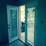 entry way to Living room remodel
