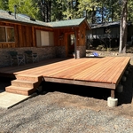 Deck install finish