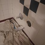 Replace shower
