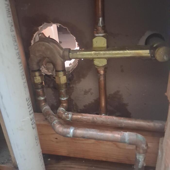 Replace shower