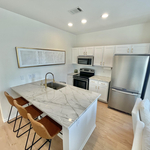Renovated kitchen after