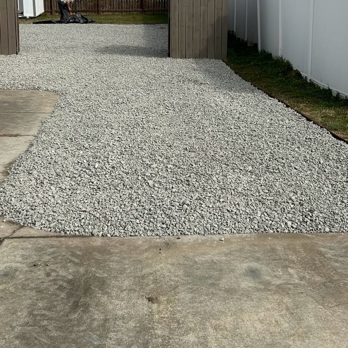 Prepping for a carport