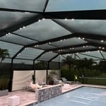 Lanai Pool Enclosure Lights
