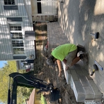 Wooster Retaining wall