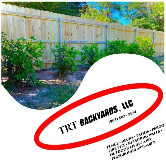 6’ Privacy fence