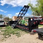 Unloading New Dumpster