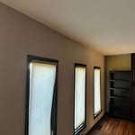 Before recessed lights were installed