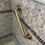 Installed grab handle