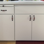 After cabinet refacing