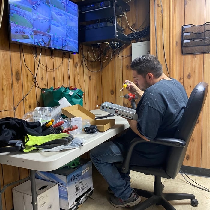setting up DVR