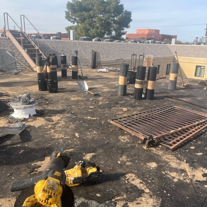 Flat Roof Prep