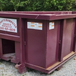 Empty 20 yard Dumpster