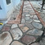 Paver job