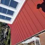 Aluminium roof