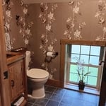 finished bathroom
