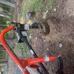 Digging post hole