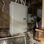New electrical panel