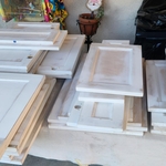 Kitchen cabinets painted