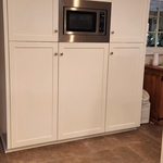 Kitchen cabinets painted