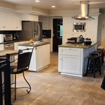 Kitchen cabinets painted