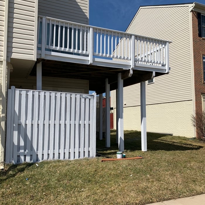 Deck painting