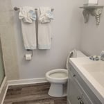Clean Vacation Rental Bathroom