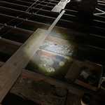 Attic before