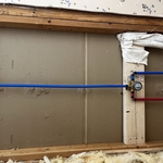 Plumbing for shower