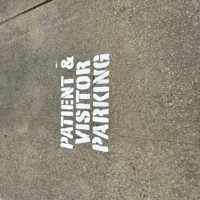 Parking lot re-stripe