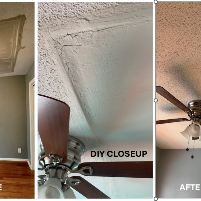 DIY Ceiling Repair