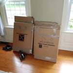 Packed boxes