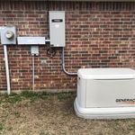 Generac Generator and 200 Amp ATS