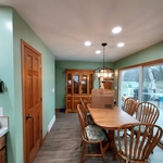 Dining area in kitchen