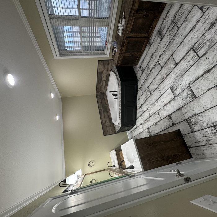 bathroom after