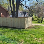 Wood Fence Install