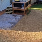 Deck + Stairs and paver patio