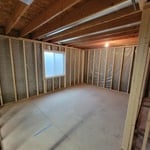 Framed exterior walls