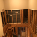 Three story home flood