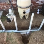 Relocation of Underground Plumbing