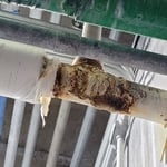 Rusted pipe