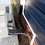 Copper Electrical Drain Connections
