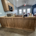 Backside of main kitchen peninsula