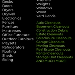 Tasks we undertake