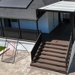 Backyard & new pool