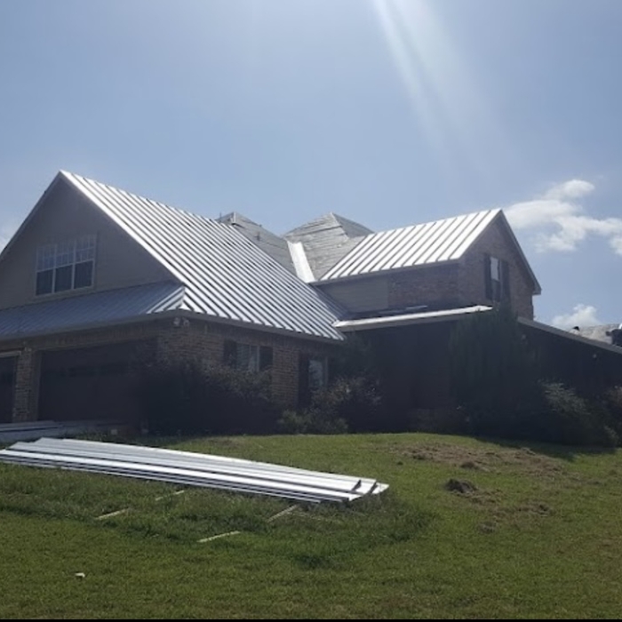 Completed roofing project