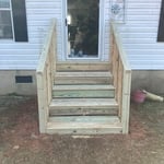 Front porch build