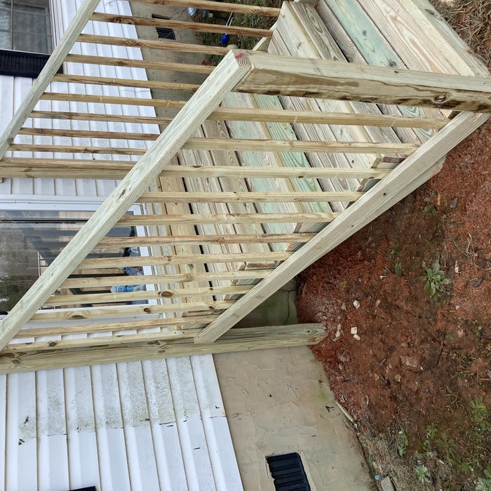Front porch steps