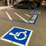 Handicap Painting & No Parking Stencils