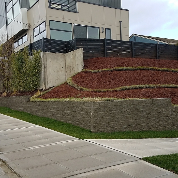 Fencing, Erosion Control, and Retaining Wall