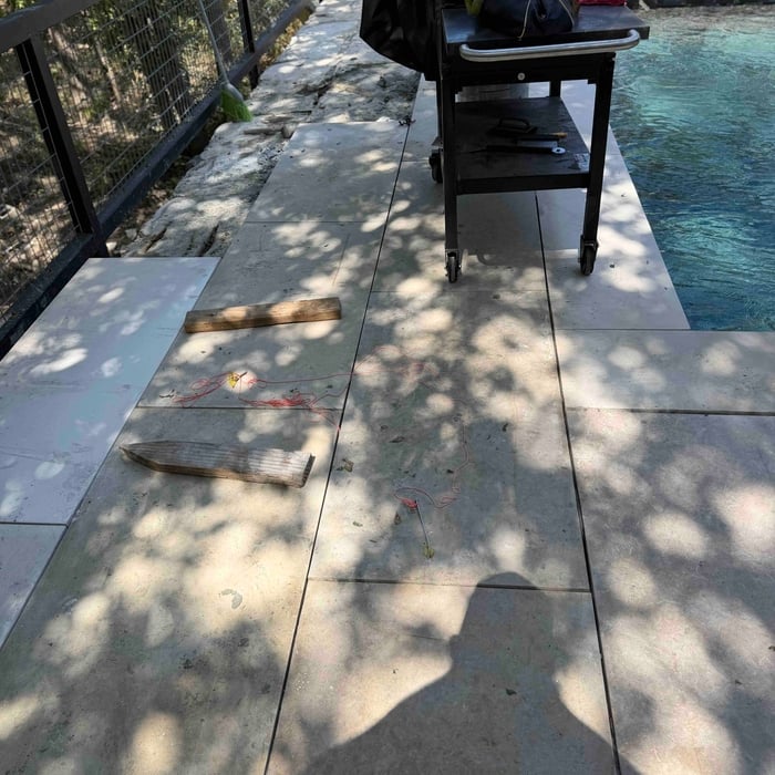 Outside patio
